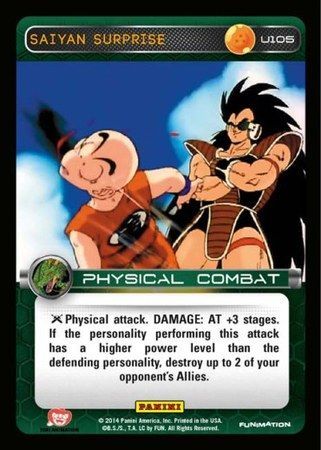 Saiyan Surprise Uncommon U105 Foil Saiyan Surprise Uncommon U105 Foil