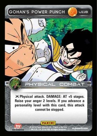 Gohan s Power Punch Uncommon U116 Foil Gohan s Power Punch Uncommon U116 Foil