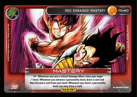 Red Enraged Mastery Rare R140 Foil Red Enraged Mastery Rare R140 Foil