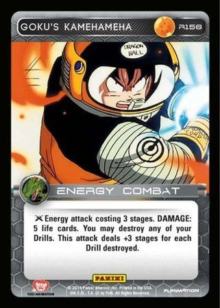Goku s Kamehameha Rare R156 Foil Goku s Kamehameha Rare R156 Foil