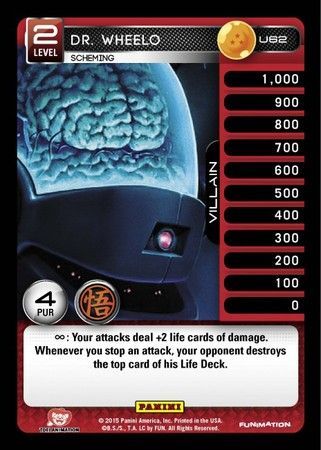 Dr Wheelo Scheming Uncommon U62 Dr Wheelo Scheming Uncommon U62