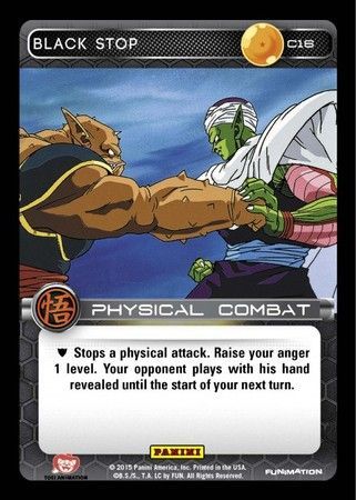 Black Stop Common C16 Foil Black Stop Common C16 Foil