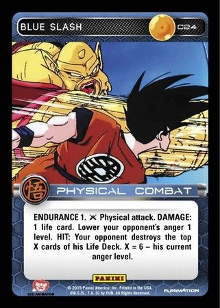 Blue Slash Common C24 Foil Blue Slash Common C24 Foil