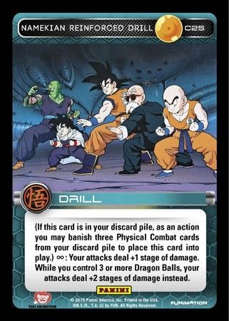 Namekian Reinforced Drill Common C25 Foil Namekian Reinforced Drill Common C25 Foil