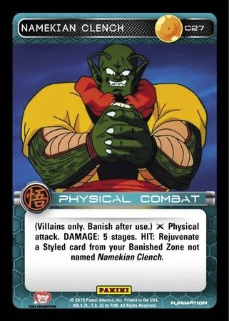 Namekian Clench Common C27 Foil Namekian Clench Common C27 Foil