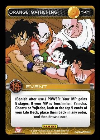 Orange Gathering Common C40 Foil Orange Gathering Common C40 Foil