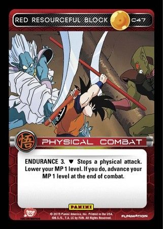 Red Resourceful Block Common C47 Foil Red Resourceful Block Common C47 Foil