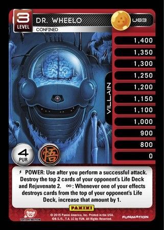 Dr Wheelo Confined Uncommon U63 Foil Dr Wheelo Confined Uncommon U63 Foil