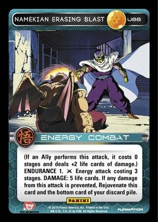 Namekian Erasing Blast Uncommon U88 Foil Namekian Erasing Blast Uncommon U88 Foil