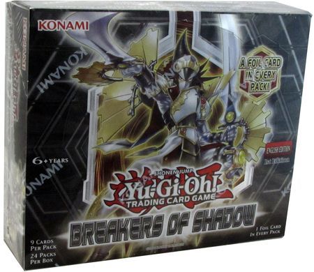 Breakers Of Shadow 1st Edition Booster Box Of 24 Packs Yugioh
