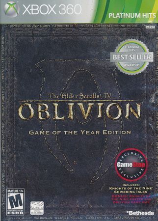 Elder Scrolls IV Oblivion Platinum Hits Xbox 360 Xbox 360 Elder Scrolls IV Oblivion Platinum Hits Xbox 360 Xbox 360