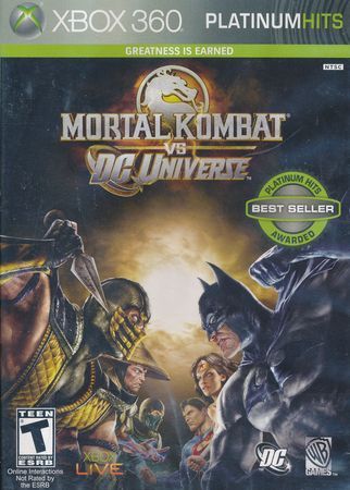 Mortal Kombat vs DC Universe Platinum Hits Xbox 360 Xbox 360 Mortal Kombat vs DC Universe Platinum Hits Xbox 360 Xbox 360