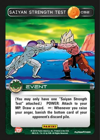 Saiyan Strength Test Common C52 Saiyan Strength Test Common C52