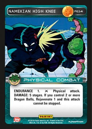 Namekian High Knee Rare R114 Namekian High Knee Rare R114