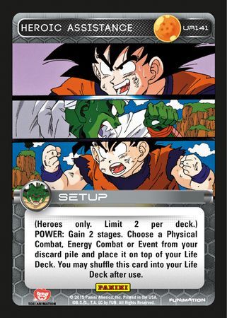 Heroic Assistance Ultra Rare UR141 Heroic Assistance Ultra Rare UR141