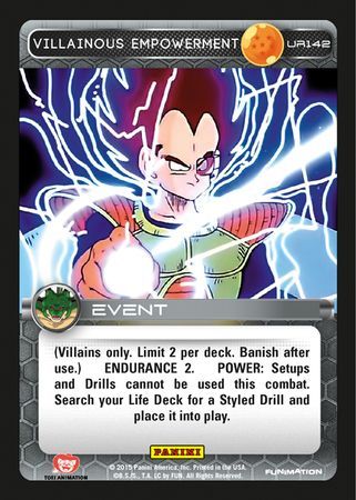 Villainous Empowerment Ultra Rare UR142 Villainous Empowerment Ultra Rare UR142
