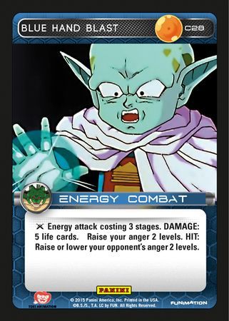 Blue Hand Blast Common C28 Foil Blue Hand Blast Common C28 Foil