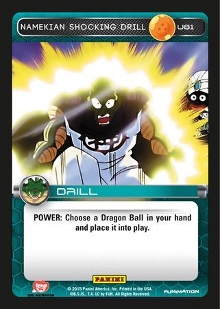 Namekian Shocking Drill Uncommon U81 Foil Namekian Shocking Drill Uncommon U81 Foil