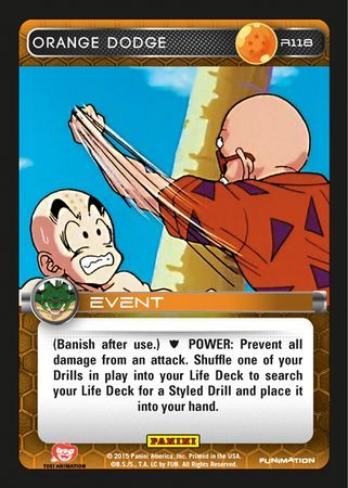Orange Dodge Rare R118 Foil Orange Dodge Rare R118 Foil