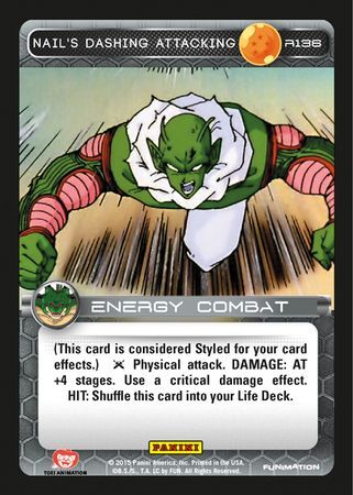 Nail s Dashing Attack Rare R136 Foil Nail s Dashing Attack Rare R136 Foil