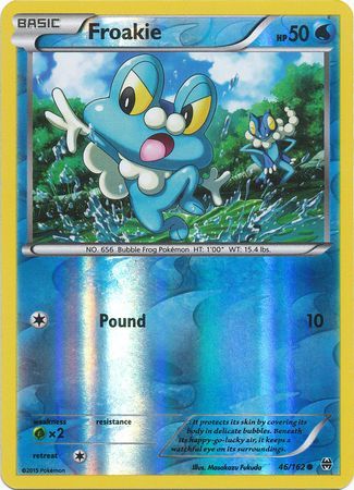 Froakie - 4/12 - McDonald's Holo Promo