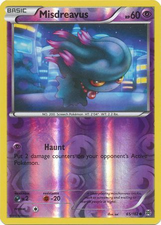 Misdreavus - XY: Breakthrough Reverse Holo - Pokemon | TrollAndToad