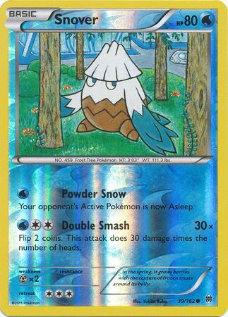 Snover 39 162 Common Reverse Holo XY Breakthrough Reverse Holo Singles Snover 39 162 Common Reverse Holo XY Breakthrough Reverse Holo Singles