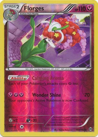 Florges 103 162 Rare Reverse Holo XY Breakthrough Reverse Holo Singles Florges 103 162 Rare Reverse Holo XY Breakthrough Reverse Holo Singles