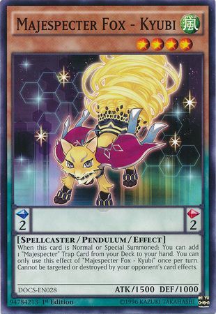 Majespecter Fox Kyubi DOCS EN028 Common 1st Edition Majespecter Fox Kyubi DOCS EN028 Common 1st Edition