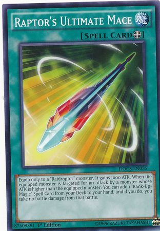 Raptor s Ultimate Mace DOCS EN055 Common 1st Edition Raptor s Ultimate Mace DOCS EN055 Common 1st Edition
