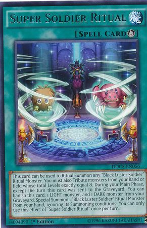 Super Soldier Ritual DOCS EN056 Rare 1st Edition Super Soldier Ritual DOCS EN056 Rare 1st Edition