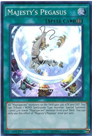 Majesty s Pegasus DOCS EN058 Super Rare 1st Edition Majesty s Pegasus DOCS EN058 Super Rare 1st Edition