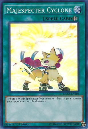 Majespecter Cyclone DOCS EN060 Super Rare 1st Edition Majespecter Cyclone DOCS EN060 Super Rare 1st Edition