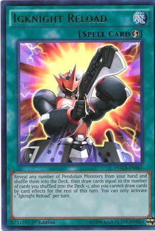 Igknight Reload DOCS EN061 Ultra Rare 1st Edition Dimension of Chaos 1st Edition Singles Igknight Reload DOCS EN061 Ultra Rare 1st Edition Dimension of Chaos 1st Edition Singles