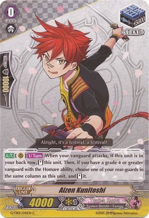 Aizen Kunitoshi G TB01 041EN Common C Aizen Kunitoshi G TB01 041EN Common C