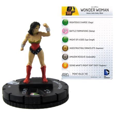 Wonder Woman 002 Superman and Wonder Woman DC Heroclix DC HeroClix Superman and Wonder Woman Singles Wonder Woman 002 Superman and Wonder Woman DC Heroclix DC HeroClix Superman and Wonder Woman Singles