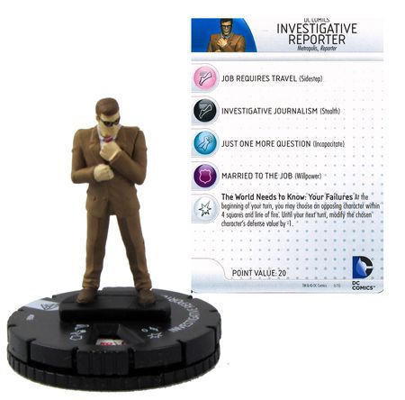 Investigative Reporter 006 Superman and Wonder Woman DC Heroclix Investigative Reporter 006 Superman and Wonder Woman DC Heroclix