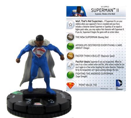 Heroclix Superman set Superboy #017 Uncommon figure w/card! 