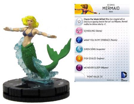 Mermaid 022 Superman and Wonder Woman DC Heroclix DC HeroClix Superman and Wonder Woman Singles Mermaid 022 Superman and Wonder Woman DC Heroclix DC HeroClix Superman and Wonder Woman Singles