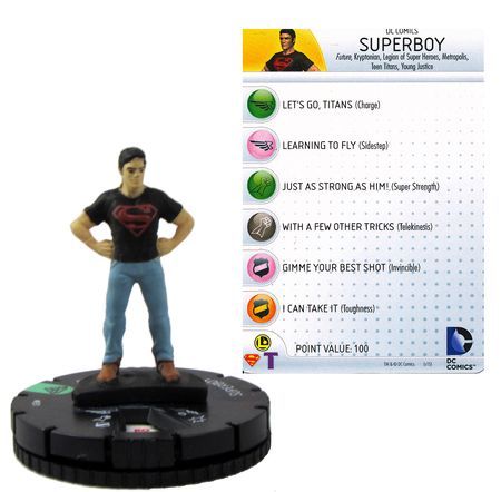 Superboy 031 Superman and Wonder Woman DC Heroclix DC HeroClix Superman and Wonder Woman Singles Superboy 031 Superman and Wonder Woman DC Heroclix DC HeroClix Superman and Wonder Woman Singles