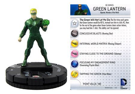 Green Lantern 035 Superman and Wonder Woman DC Heroclix Green Lantern 035 Superman and Wonder Woman DC Heroclix