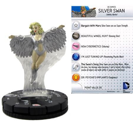 Silver Swan 040 Superman and Wonder Woman DC Heroclix Silver Swan 040 Superman and Wonder Woman DC Heroclix