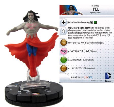 HeroClix DC Superman Wonder Woman Details about   H'El #043 Rare 