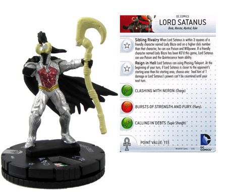 Lord Satanus 046 Superman and Wonder Woman DC Heroclix DC HeroClix Superman and Wonder Woman Singles Lord Satanus 046 Superman and Wonder Woman DC Heroclix DC HeroClix Superman and Wonder Woman Singles