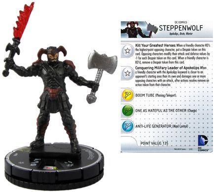 Steppenwolf 058 Superman and Wonder Woman DC Heroclix Steppenwolf 058 Superman and Wonder Woman DC Heroclix