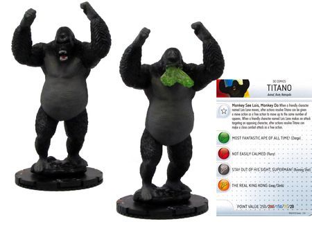 Titano G005 Superman and Wonder Woman DC Heroclix Titano G005 Superman and Wonder Woman DC Heroclix