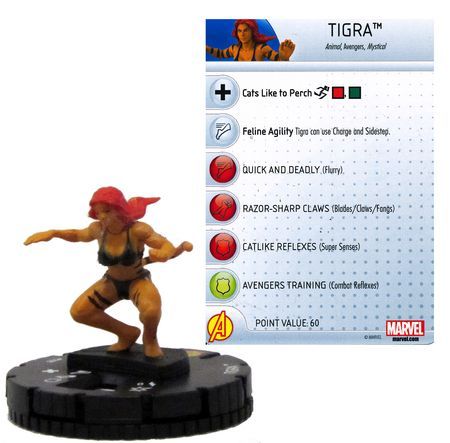 Tigra 008 Age of Ultron Marvel Heroclix Marvel Age of Ultron Tigra 008 Age of Ultron Marvel Heroclix Marvel Age of Ultron