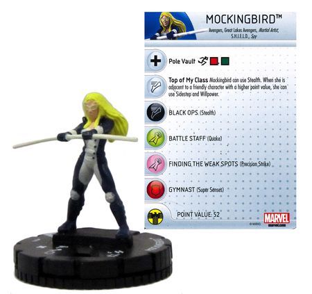 Mockingbird 010 Age of Ultron Marvel Heroclix Marvel Age of Ultron Mockingbird 010 Age of Ultron Marvel Heroclix Marvel Age of Ultron