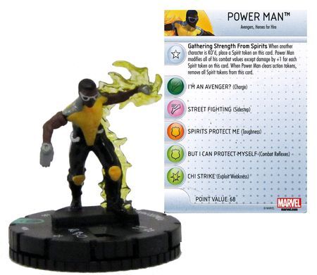 #028 Power Man Wave 2 HeroClix Age of Ultron 