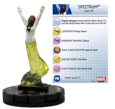 Spectrum 034 Age of Ultron Marvel Heroclix Spectrum 034 Age of Ultron Marvel Heroclix